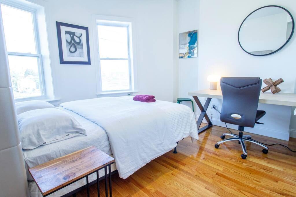 Ferienwohnung 4Br 1,5Bh Sunny Apt In Roxbury Boston Exterior foto